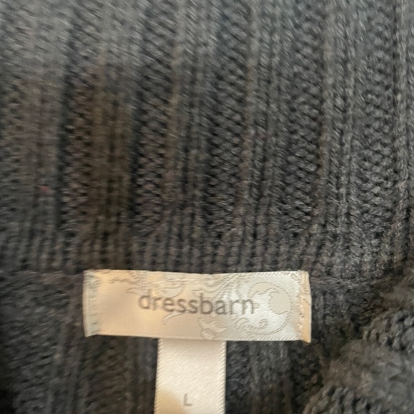 Dress Barn Grey Cardigan - Picture 2 of 4